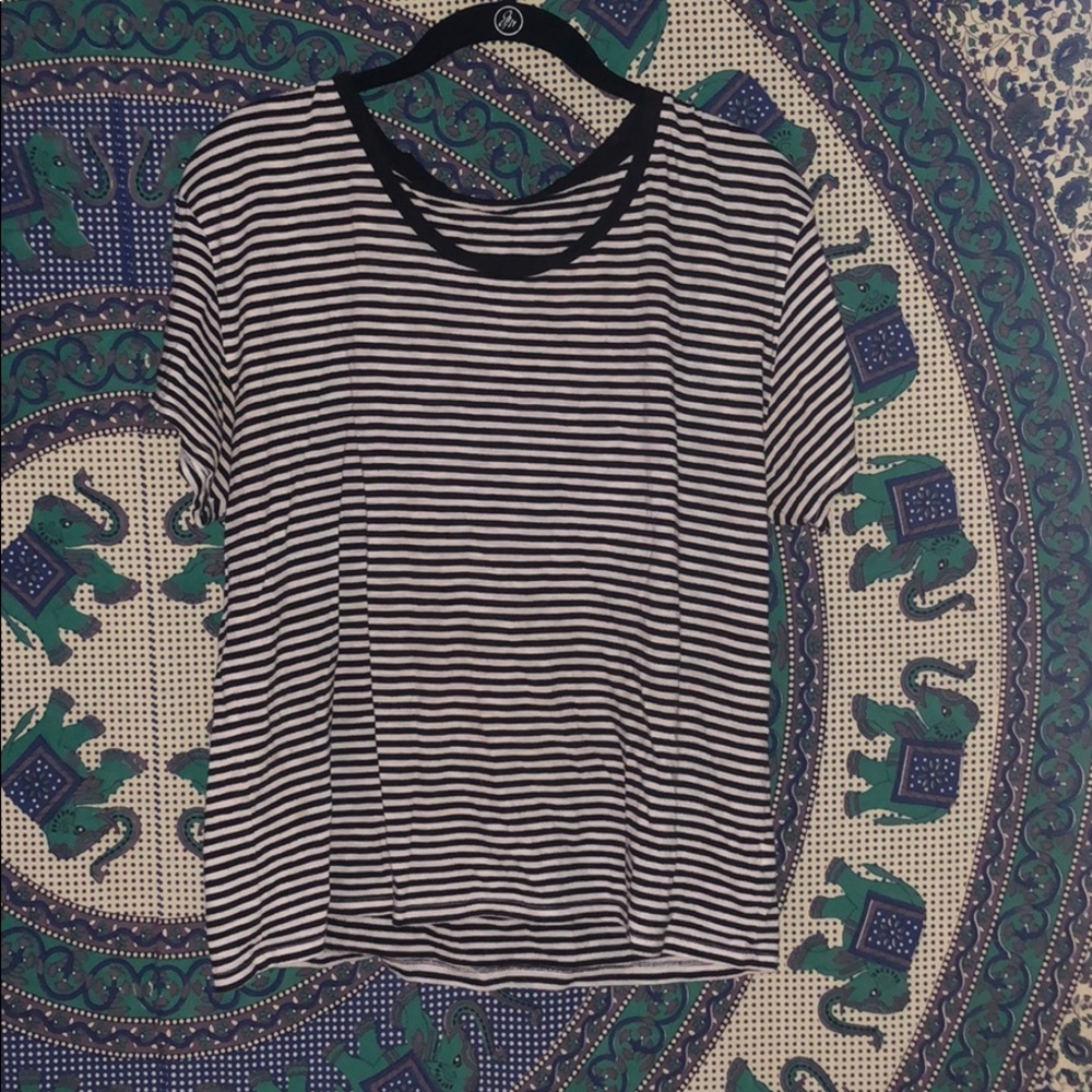 striped t-shirt